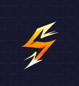 Energiegeladener Blitz